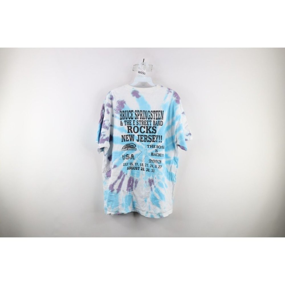 Vtg Y2K 2003 Mens L Bruce Springsteen & The E Street Band Giants Stadium T-Shirt - Picture 8 of 10